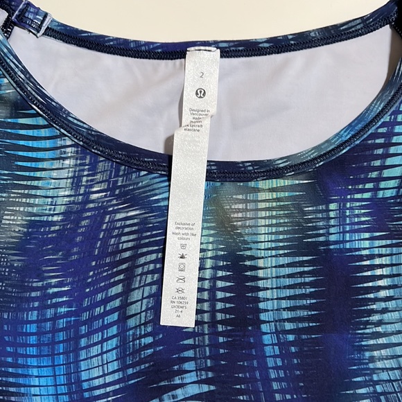 Lululemon Wunder Train Cropped LS - Picture 3 of 4